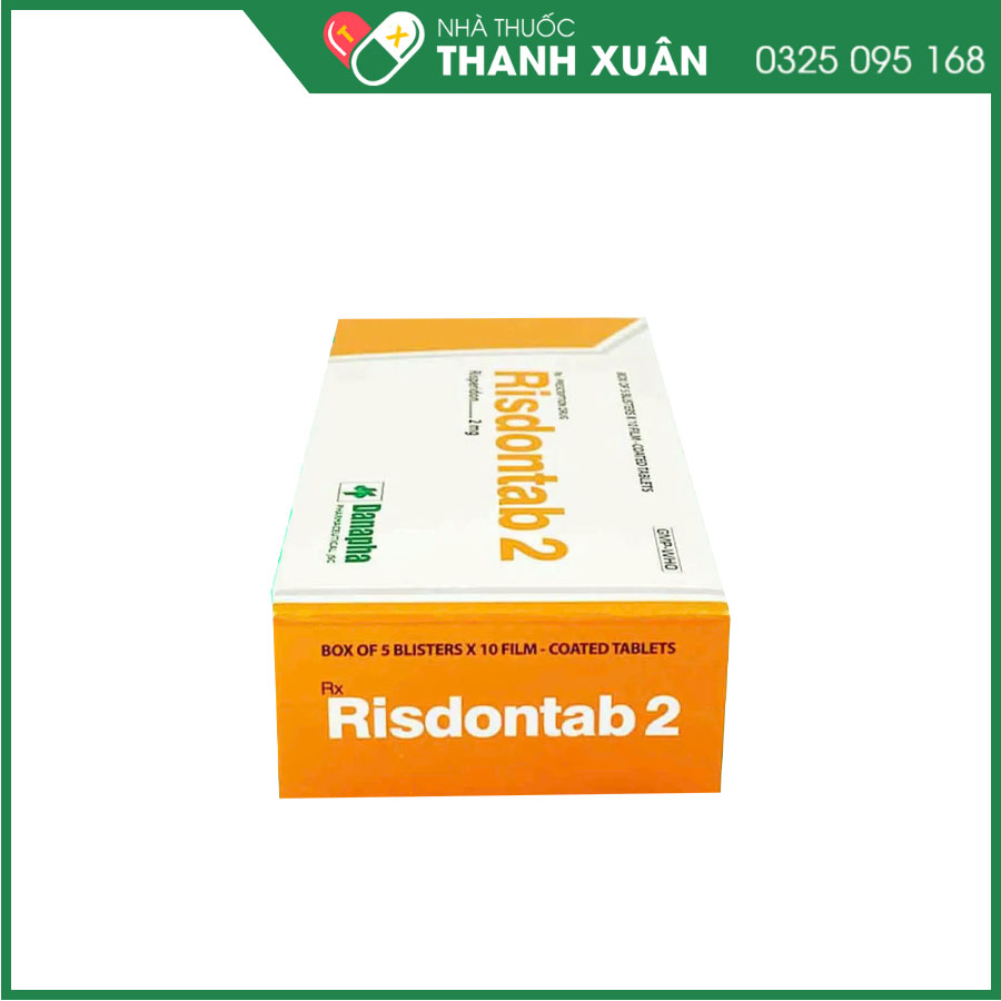 Risdontab 2 điều trị tâm thần phân liệt, cải thiện triệu chứng trầm cảm, lo âu